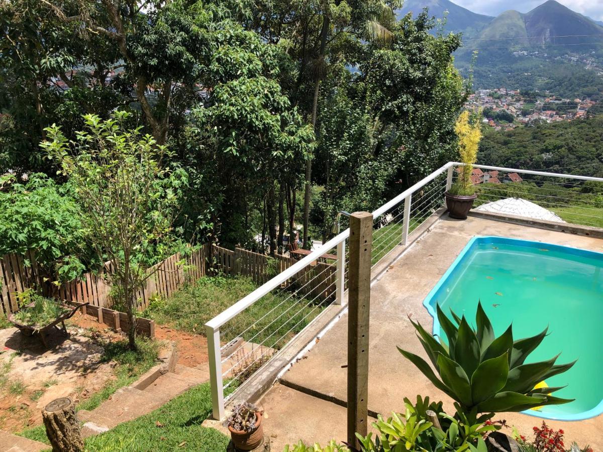 新弗里堡Casa Aconchegante Com Linda Vista A 5 Min Do Centro别墅 外观 照片